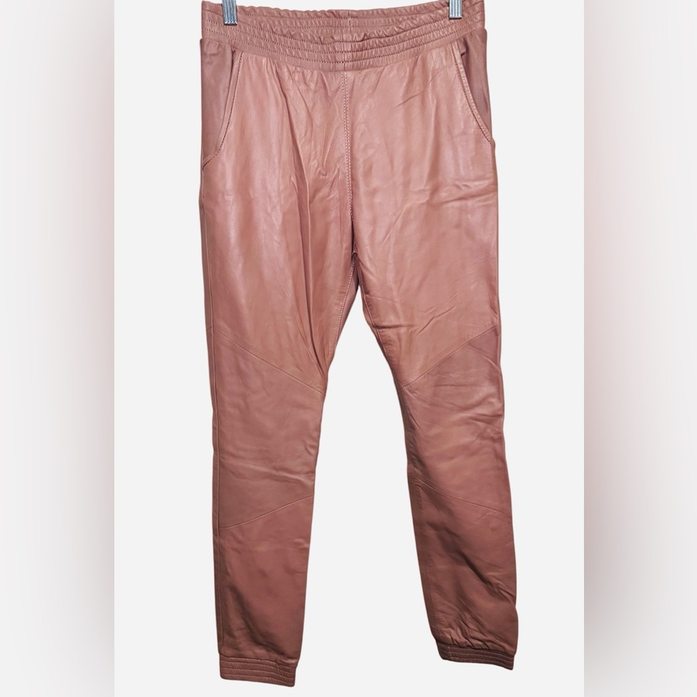 One Teaspoon Pink Women’s Leather Joggers Pants, Small
100% Leather. NWT